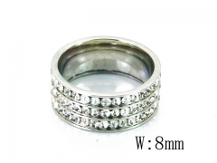 HY Wholesale 316L Stainless Steel Rings-HY23R0074MI