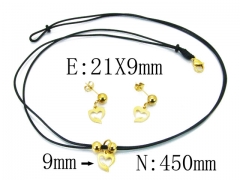 HY Wholesale 316L Stainless Steel jewelry Popular Set-HY91S0631PF