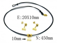 HY Wholesale 316L Stainless Steel jewelry Popular Set-HY91S0662PQ