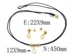 HY Wholesale 316L Stainless Steel jewelry Popular Set-HY91S0632PD