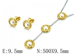 HY Wholesale 316L Stainless Steel jewelry Popular Set-HY59S1375OQ