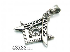 HY 316L Stainless Steel Religion Pendant-HY22P0541HIS