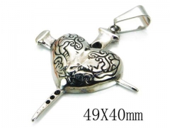 HY 316L Stainless Steel Lover Pendant-HY22P0584HIX