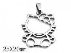 HY 316L Stainless Steel Animal Pendant-HY30P0149K5