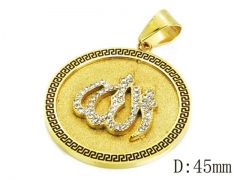 HY 316L Stainless Steel Religion Pendant-HY15P0177IKS