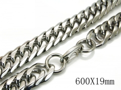 HY Stainless Steel 316L Curb Chains-HY18N0105MOY