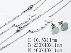 HY 316 Stainless Steel jewelry Shell Set-HY68S0058I00