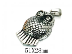 HY 316L Stainless Steel Animal Pendant-HY22P0114HJY