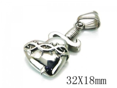 HY 316L Stainless Steel Lover Pendant-HY22P0607HIQ