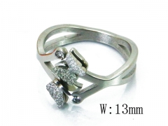 HY 316L Stainless Steel Hollow Rings-HY80R0136LL