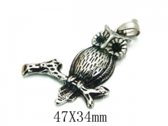 HY 316L Stainless Steel Animal Pendant-HY22P0120HJV