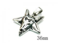 HY 316L Stainless Steel Animal Pendant-HY22P0321HID
