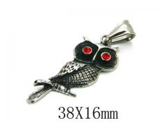 HY 316L Stainless Steel Animal Pendant-HY22P0124HHS