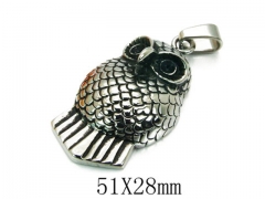 HY 316L Stainless Steel Animal Pendant-HY22P0113HJB