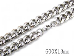 HY Stainless Steel 316L Curb Chains-HY61N0080H80
