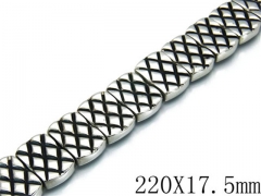 HY Stainless Steel 316L Bracelets (Casting Style)-HY18B0611KOT