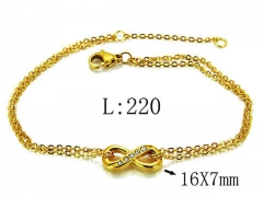 HY Stainless Steel 316L Bracelets (Charm)-HY54B0103KL