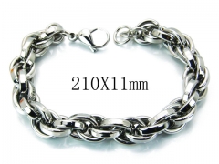 HY Stainless Steel 316L Bracelets (Titanium steel)-HY18B0551HOA