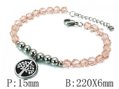 HY Wholesale Stainless Steel 316L Bracelets (Rosary)-HY55B0504LW
