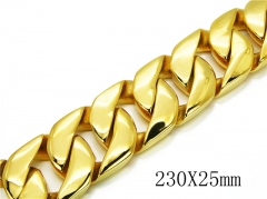 HY Stainless Steel 316L Bracelets (Casting Style)-HY18B0544OLE