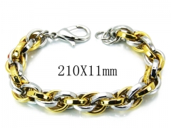 HY Stainless Steel 316L Bracelets (Titanium steel)-HY18B0549IJT