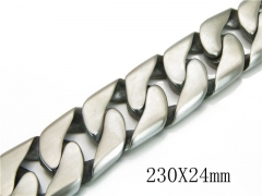 HY Stainless Steel 316L Bracelets (Casting Style)-HY18B0545MLE