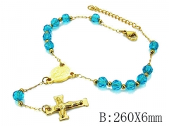 HY Wholesale Stainless Steel 316L Bracelets (Rosary)-HY55B0502MX