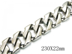 HY Stainless Steel 316L Bracelets (Casting Style)-HY18B0536MIE