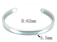 HY Wholesale 316L Stainless Steel Bangle-HY54B0135ML
