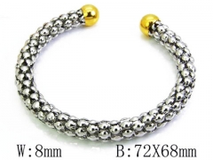 HY Wholesale 316L Stainless Steel Bangle-HY58B0110N0