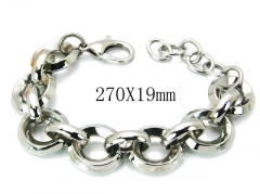 HY Stainless Steel 316L Bracelets (Titanium steel)-HY18B0552IMW