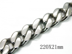 HY Stainless Steel 316L Bracelets (Casting Style)-HY18B0539MWW