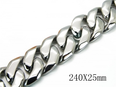 HY Stainless Steel 316L Bracelets (Casting Style)-HY18B0538MOE