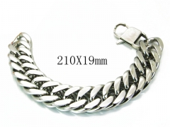 HY Stainless Steel 316L Bracelets (Titanium steel)-HY18B0587JXX
