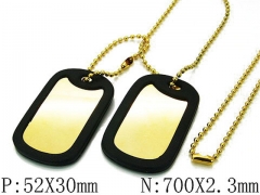 HY Wholesale 316L Stainless Steel Necklace-HY09N0235HJF