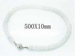 HY Wholesale 316L Stainless Steel Necklace-HY35N0234HOX