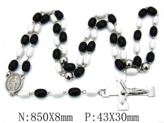 HY Wholesale Stainless Steel 316L Necklaces (Religion Style)-HY55N0141H60