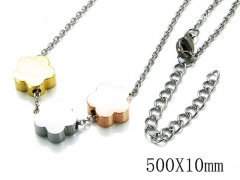 HY Wholesale 316L Stainless Steel Necklace-HY59N0012NE