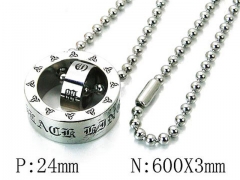 HY Wholesale 316L Stainless Steel Necklace-HY22N0100HOQ