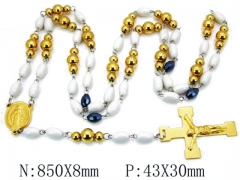 HY Wholesale Stainless Steel 316L Necklaces (Religion Style)-HY55N0139H80