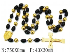 HY Wholesale Stainless Steel 316L Necklaces (Religion Style)-HY55N0143H80