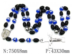 HY Wholesale Stainless Steel 316L Necklaces (Religion Style)-HY55N0147H60