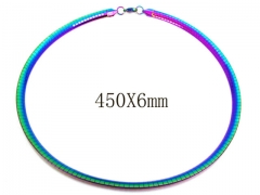 HY Wholesale 316L Stainless Steel Necklace-HY61N0610NL