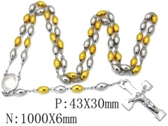 HY Wholesale Stainless Steel 316L Necklaces (Religion Style)-HY55N0122H40