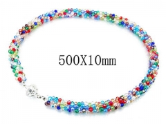 HY Wholesale 316L Stainless Steel Necklace-HY35N0243HOC