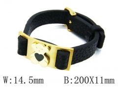 HY Wholesale Stainless Steel 316L Bracelets (Bear Style)-HY64B0300HOZ