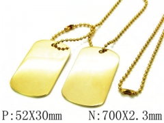 HY Wholesale 316L Stainless Steel Necklace-HY09N0233HIA