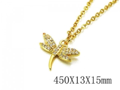 HY Wholesale 316L Stainless Steel Necklace-HY35N0156HDD