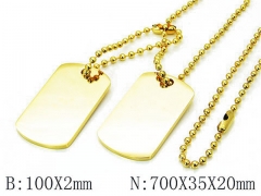 HY Wholesale 316L Stainless Steel Necklace-HY09N0238HIV