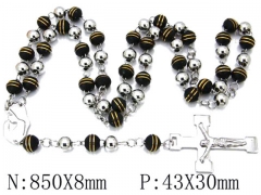 HY Wholesale Stainless Steel 316L Necklaces (Religion Style)-HY55N0108H80
